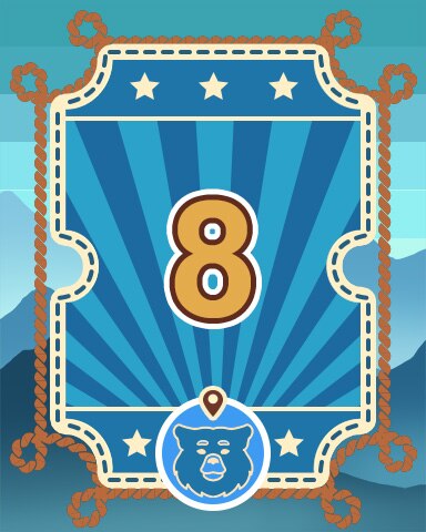 Great Parks 8 Badge - Solitaire Home Story