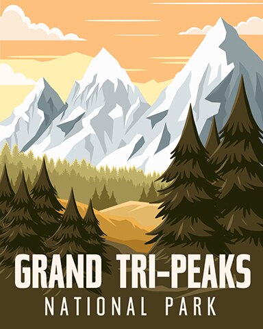 Grand Tri-Peaks Great Parks Badge