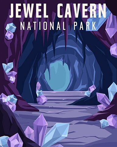 Jewel Caverns Great Parks Badge