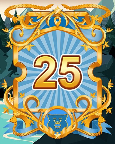 Great Parks 25 Badge - Tumble Bees HD