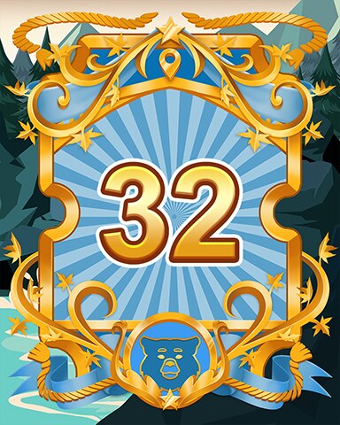 Great Parks 32 Badge - First Class Solitaire HD