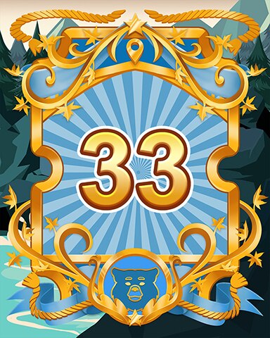 Great Parks 33 Badge - First Class Solitaire HD