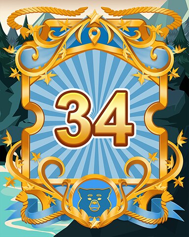 Great Parks 34 Badge - Claire Hart: Secret in the Shadows