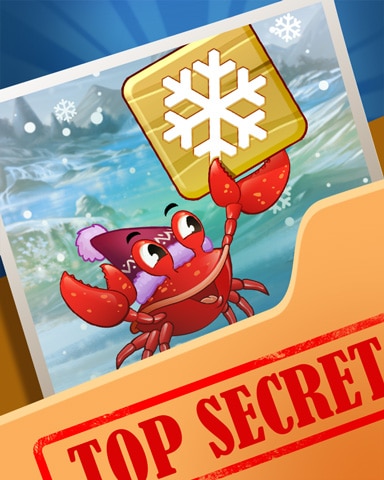 Chilly Crab Top Secret Badge