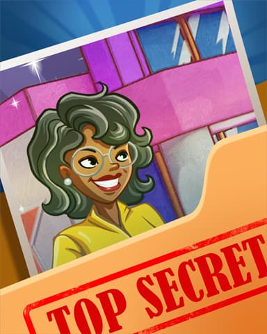 Smiling Diana Top Secret Badge