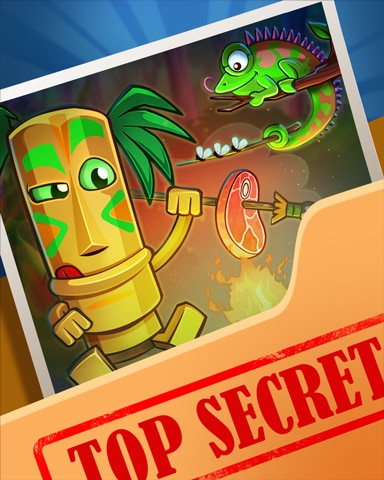 Jungle BBQ Banquet Top Secret Badge