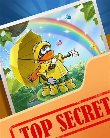 Rainbow Welcome Top Secret Badge