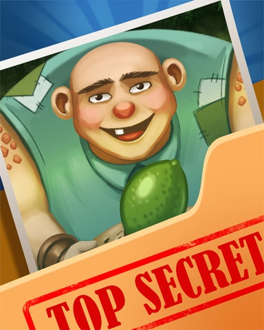 Ogre Pie Top Secret Badge