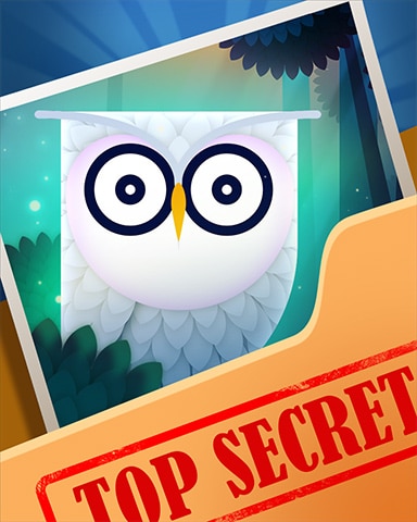 Owl Eyes Top Secret Badge