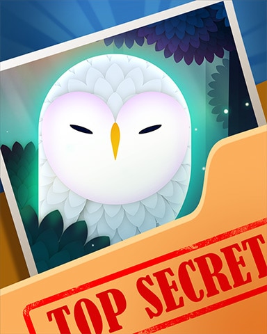 Luminous Owl Top Secret Badge