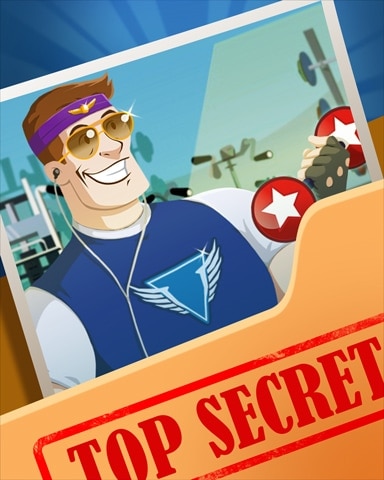 Lottso Pumping Top Secret Badge