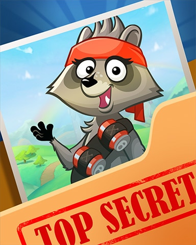 Roxy Top Secret Badge