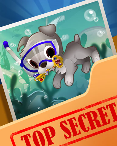 Doggy Dives Super Secret Badge