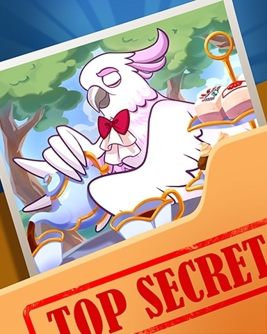 Barnaby's Tea Party Top Secret Badge