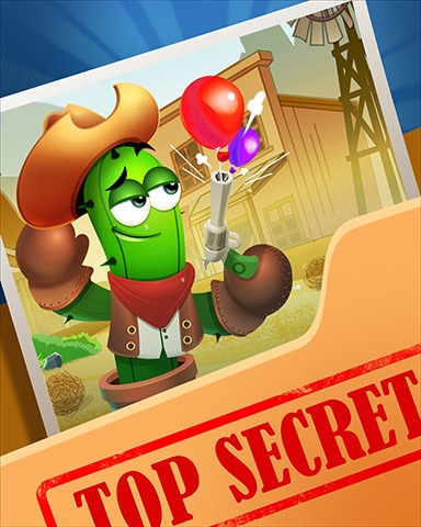 High Noon Balloons Top Secret Badge