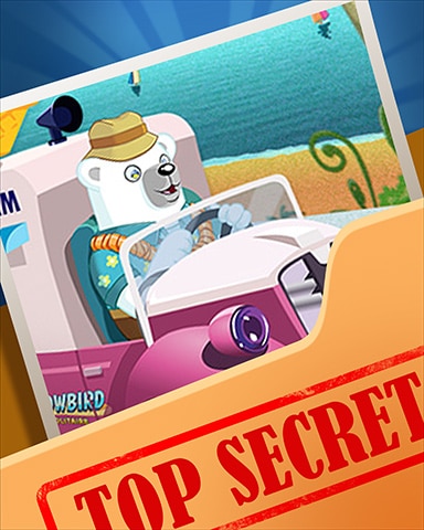 Driving Bearnard Top Secret Badge