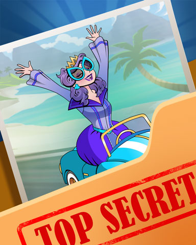 The Queen's Beach Super Secret Badge