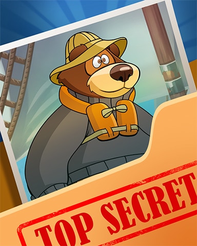 Boogie on Board Top Secret Badge