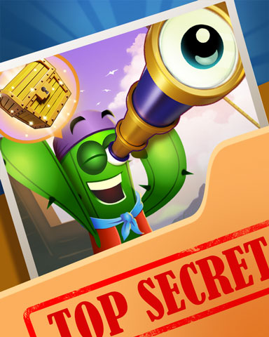 Spying Treasure Super Secret Badge