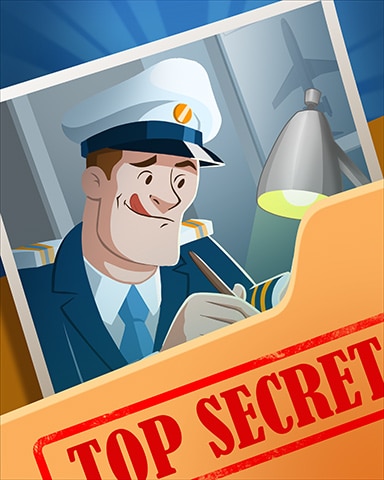 Creative Captain Top Secret Badge