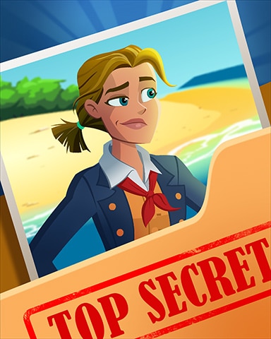 Suspicious Island Top Secret Badge