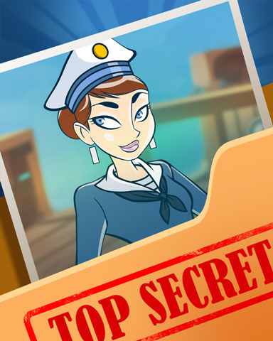 Sailor Pam Top Secret Badge