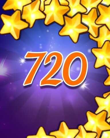 Jewel Academy Stars 720 Badge