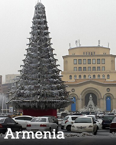 Winter Wonderland Armenia Badge