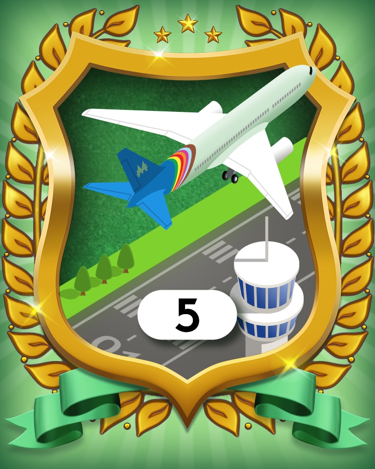 New city 5 Badge - Monopoly Sudoku
