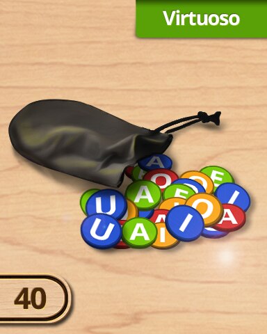A Way With Words Virtuoso Challenge 40 Badge