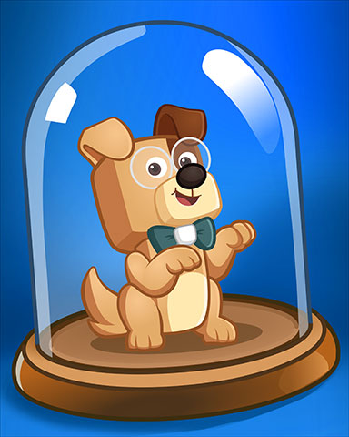 Dapper Dog Badge - Boggle Bash 2