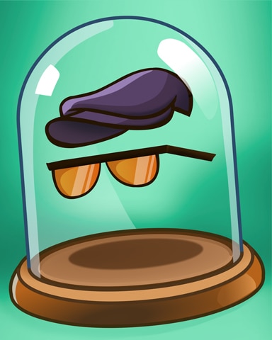 Hat Glasses Badge - Canasta HD