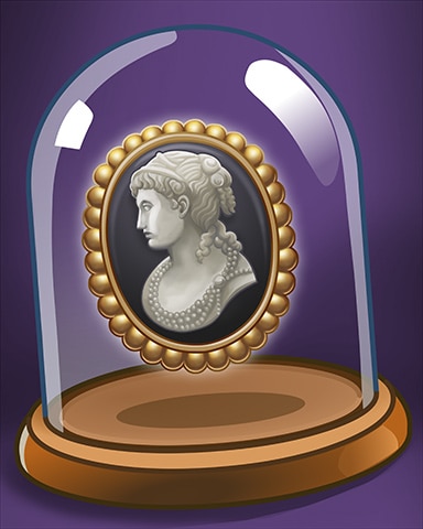 Cameo Badge - Claire Hart: Secret in the Shadows