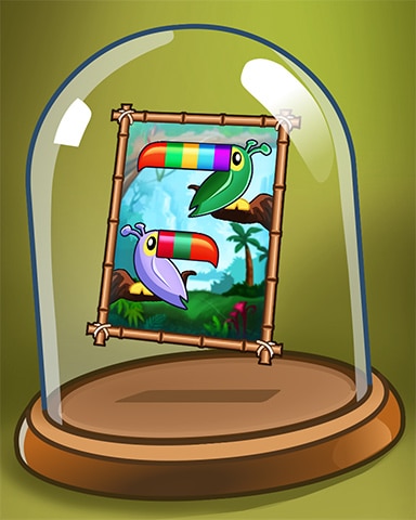 Colorful Toucans Badge - Jungle Gin HD
