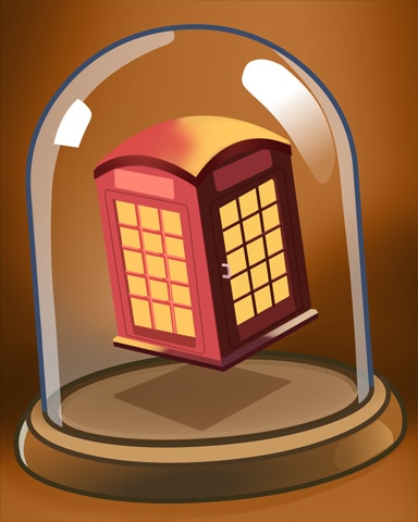 Phone Booth Badge - Jet Set Solitaire