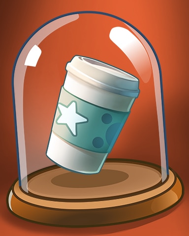Starred Coffee Cup Badge - Merge Academy