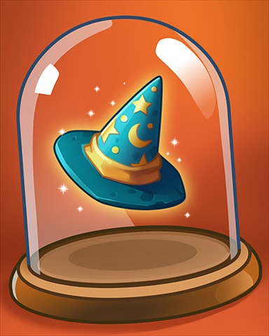 Blue Wizard Hat Badge - Merge Academy
