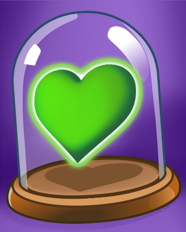 Mahjong Sanctuary Green Heart Badge