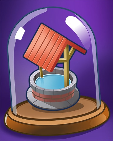 Water Well Badge - Mahjong Sanctuary