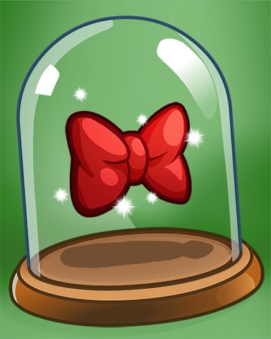 Red Bow Badge - Peggle Blast HD