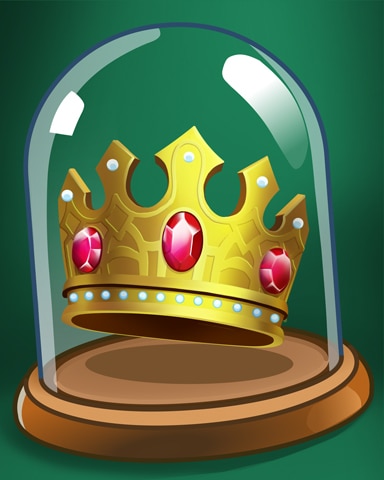 Poppit! Party Jewel Studded Crown Badge