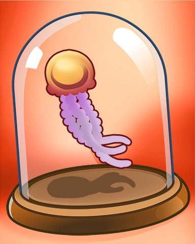 Glowing Jellyfish Badge - Quinn's Aquarium