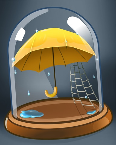 Rainy Day Spider Solitaire HD Open Umbrella Badge