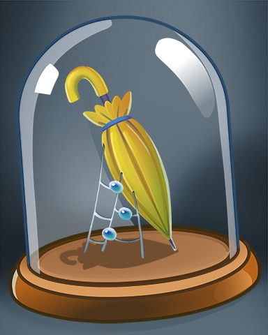 Umbrella Web Badge - Rainy Day Spider Solitaire HD