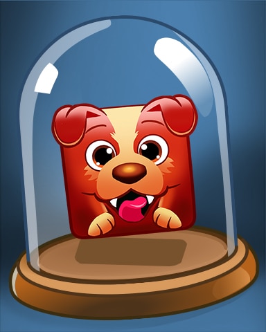 Square Dog Badge - Stack'em HD