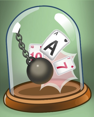 Solitaire Home Story Wrecking Ball Badge