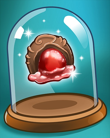 Chocolate Cherry Badge - Sweet Tooth Town