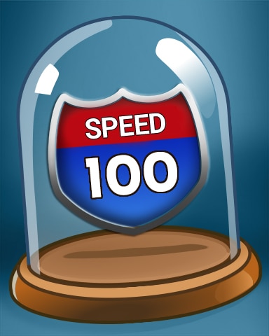 Speed Limit 100 Badge - Turbo 21 HD