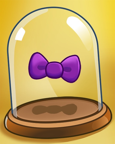 Purple Bow Tie Badge - World Class Solitaire HD