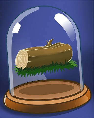 Word Whomp HD Peaceful Log Badge